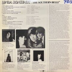 Linda Ronstadt The Southern Belle (Altın Sarısı Renkli Plak) LP Plak