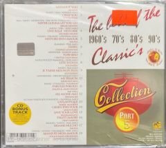 The Best Of The 1960's 70's 80's 90's Classics Part 5 Açılmamış Jelatininde CD