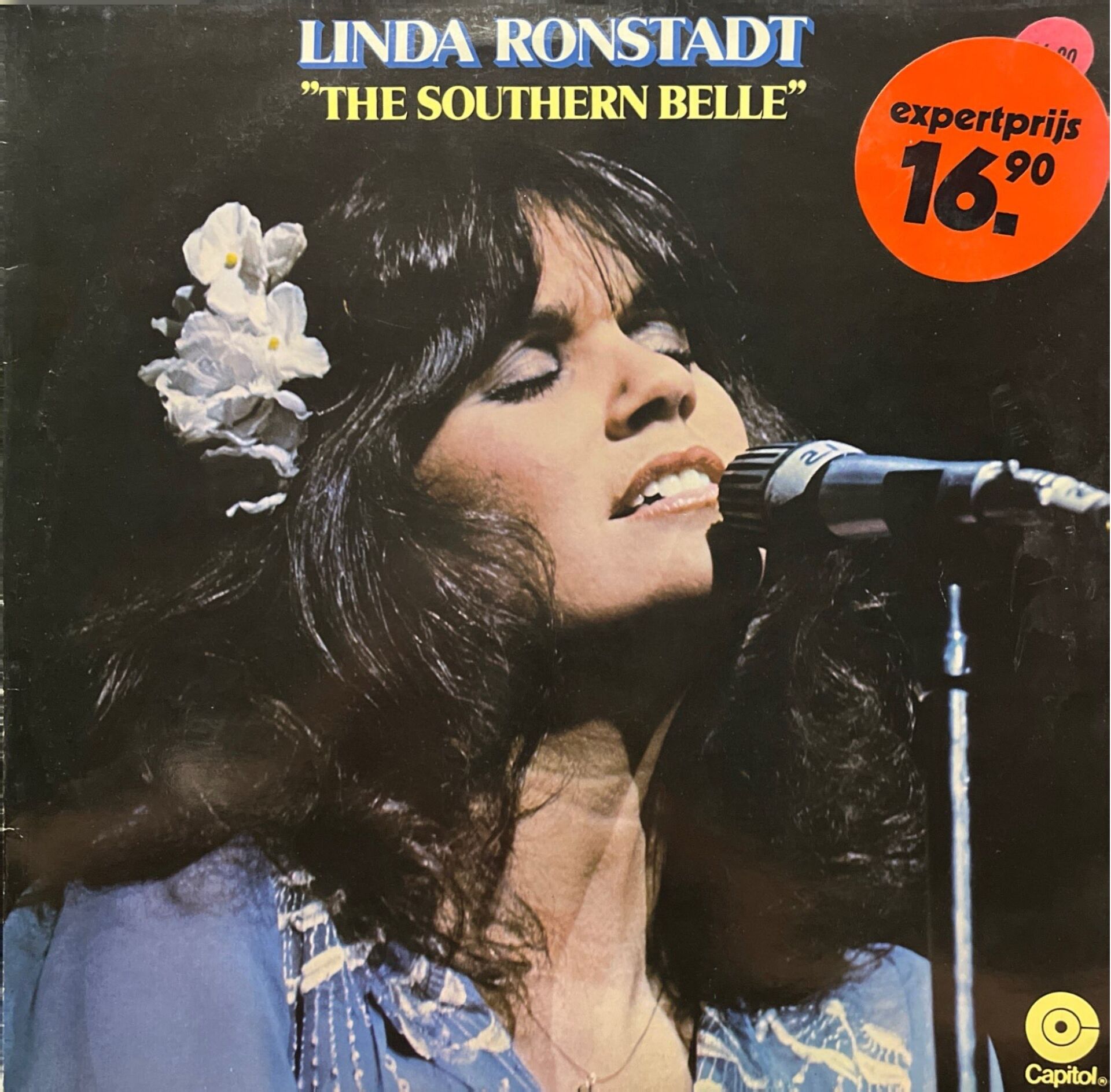 Linda Ronstadt The Southern Belle (Altın Sarısı Renkli Plak) LP Plak