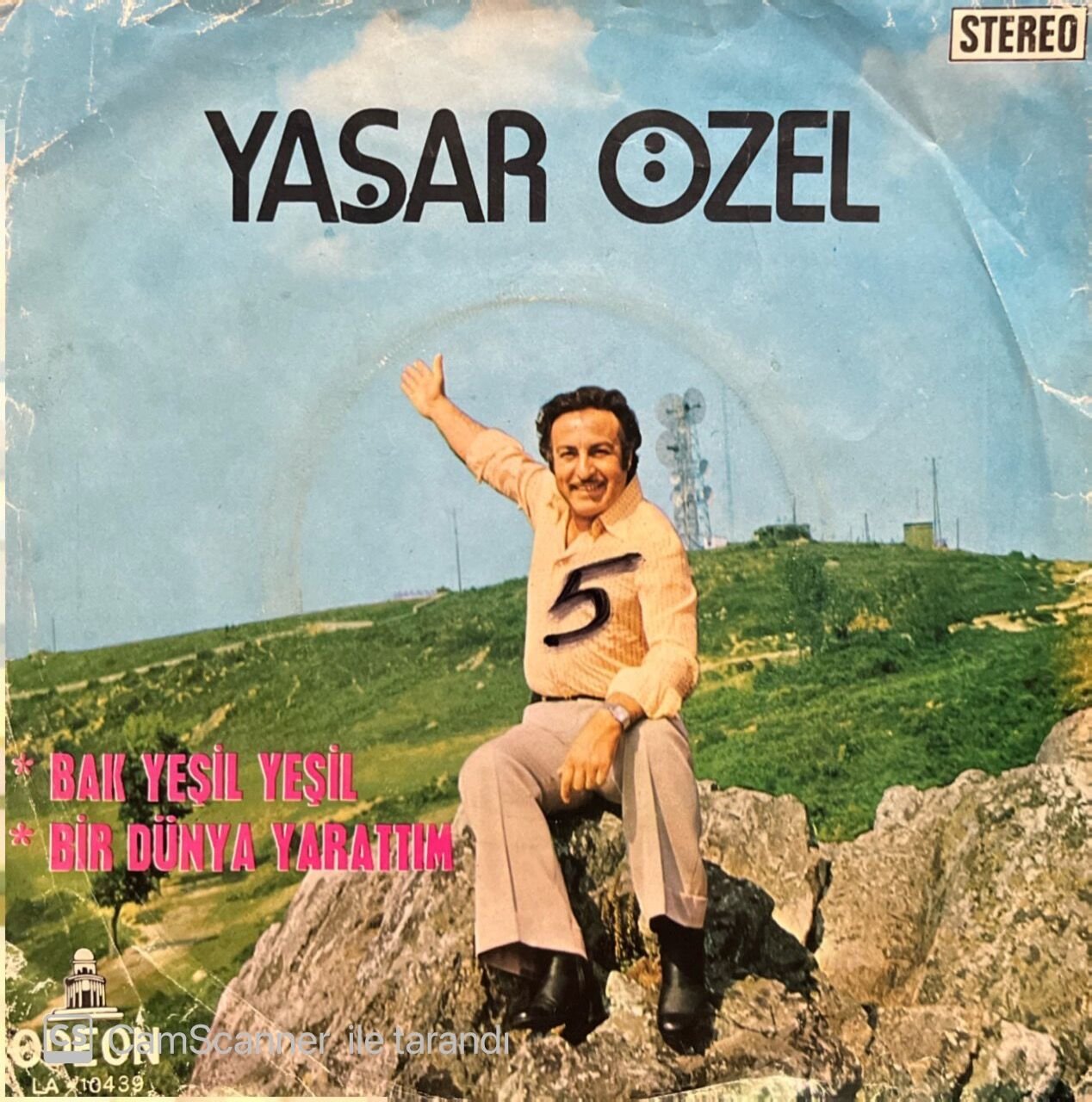 Yaşar Özel Bak Yeşil Yeşil 45lik Plak