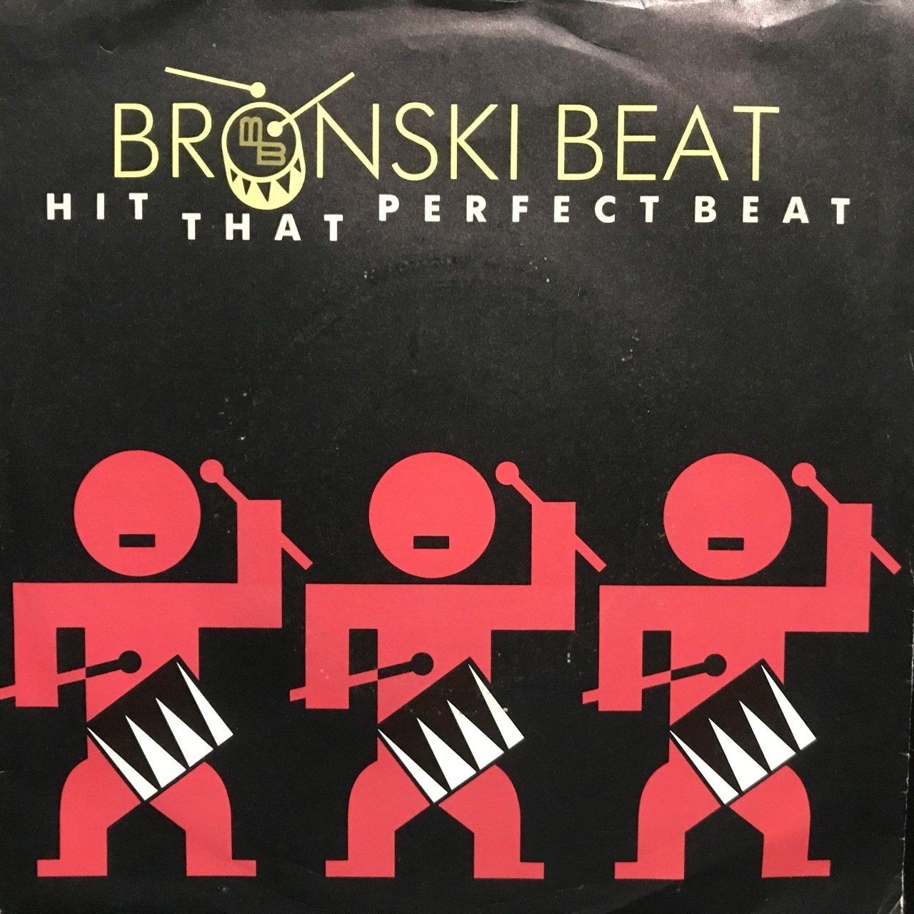 Bronski Beat Hit That Perfect Beat 45lik Plak