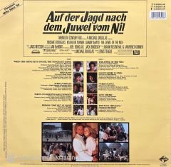 The Jewel Of The Nile Soundtrack LP Plak