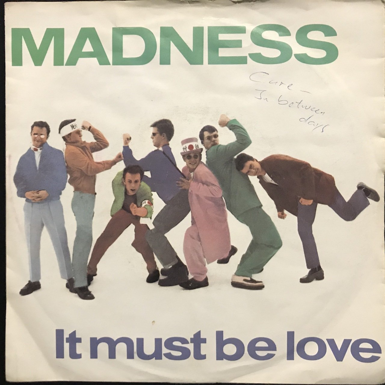 Madness It Must Be Love 45lik Plak