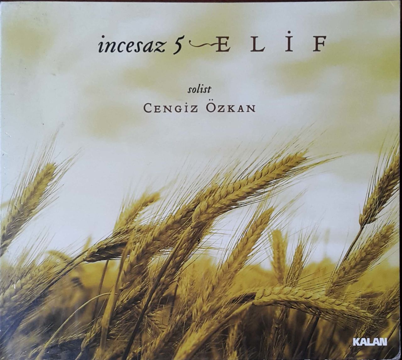 İncesaz 5 Elif Solist Cengiz Özkan CD