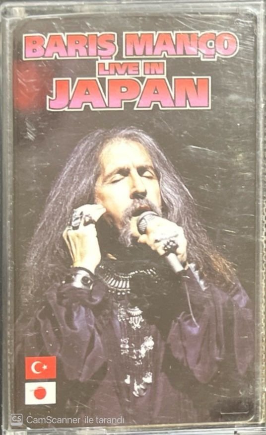 Barış Manço Live In Japan Kaset