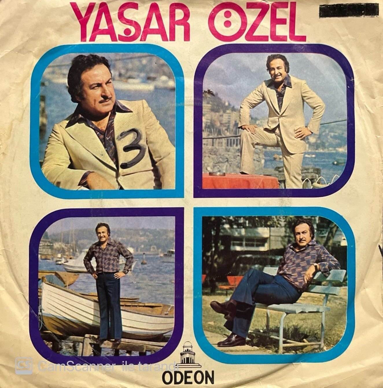 Yaşar Özel Gözlerin Bir Aşk Bilmecesi 45lik Plak