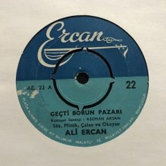 Ali Ercan Geçti Borun Pazarı 45lik Plak