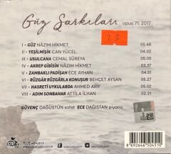 Fazıl Say Güz Şarkıları CD