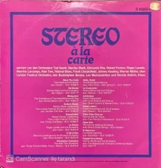 Stereo A La Carte LP Plak