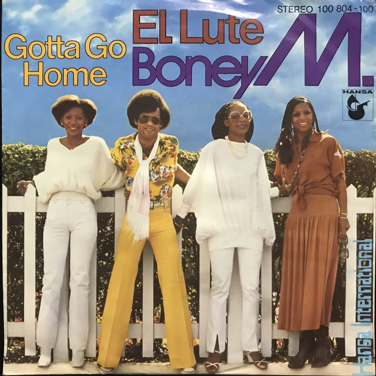 Boney M. Gotta Go Home 45lik Plak