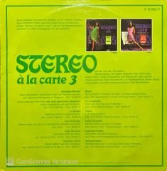 Stereo A La Carte 3 LP Plak