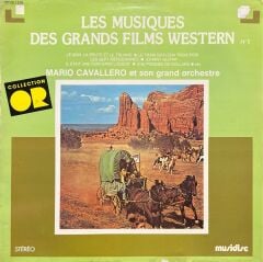 Les Musiques Des Grands Films Western Soundtrack LP Plak