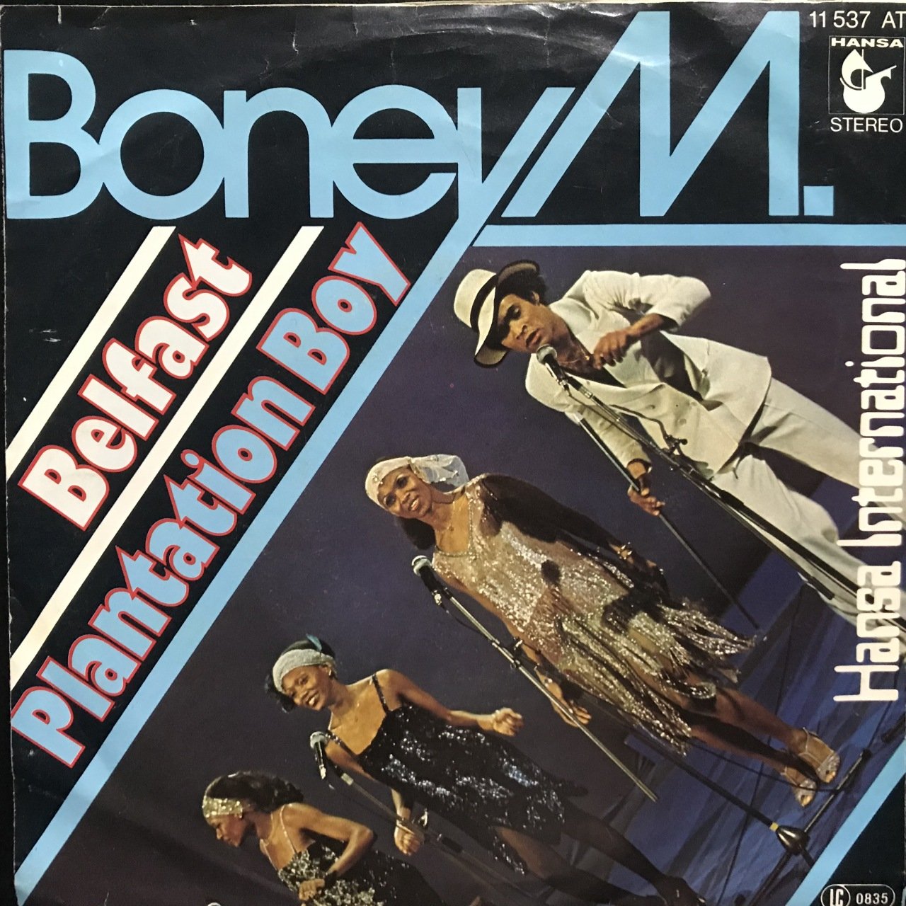 Boney M Belfast 45lik Plak