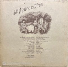 Glady Knight And The Pips All I Need Is Time LP Plak