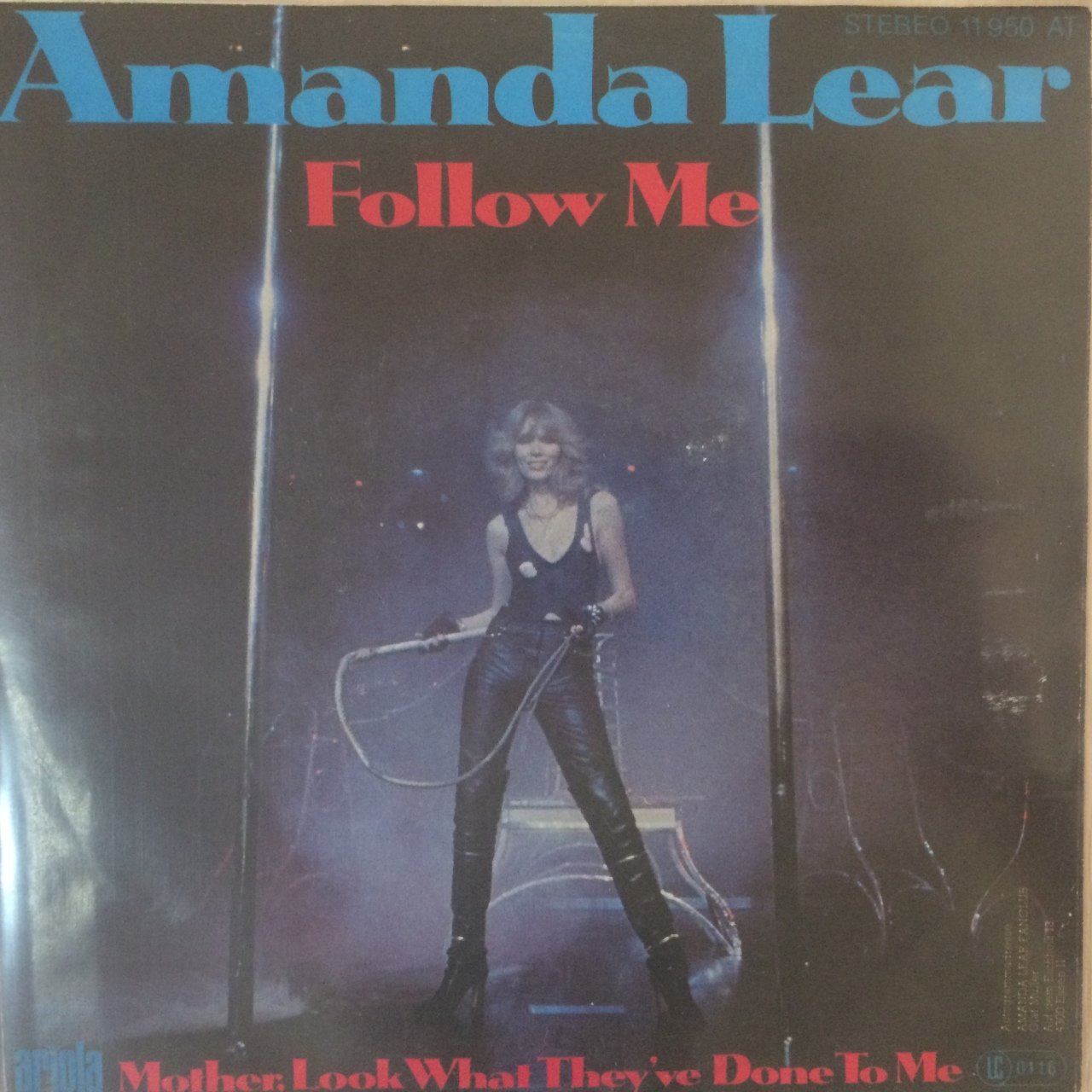 Amanda Lear Follow Me 45lik Plak