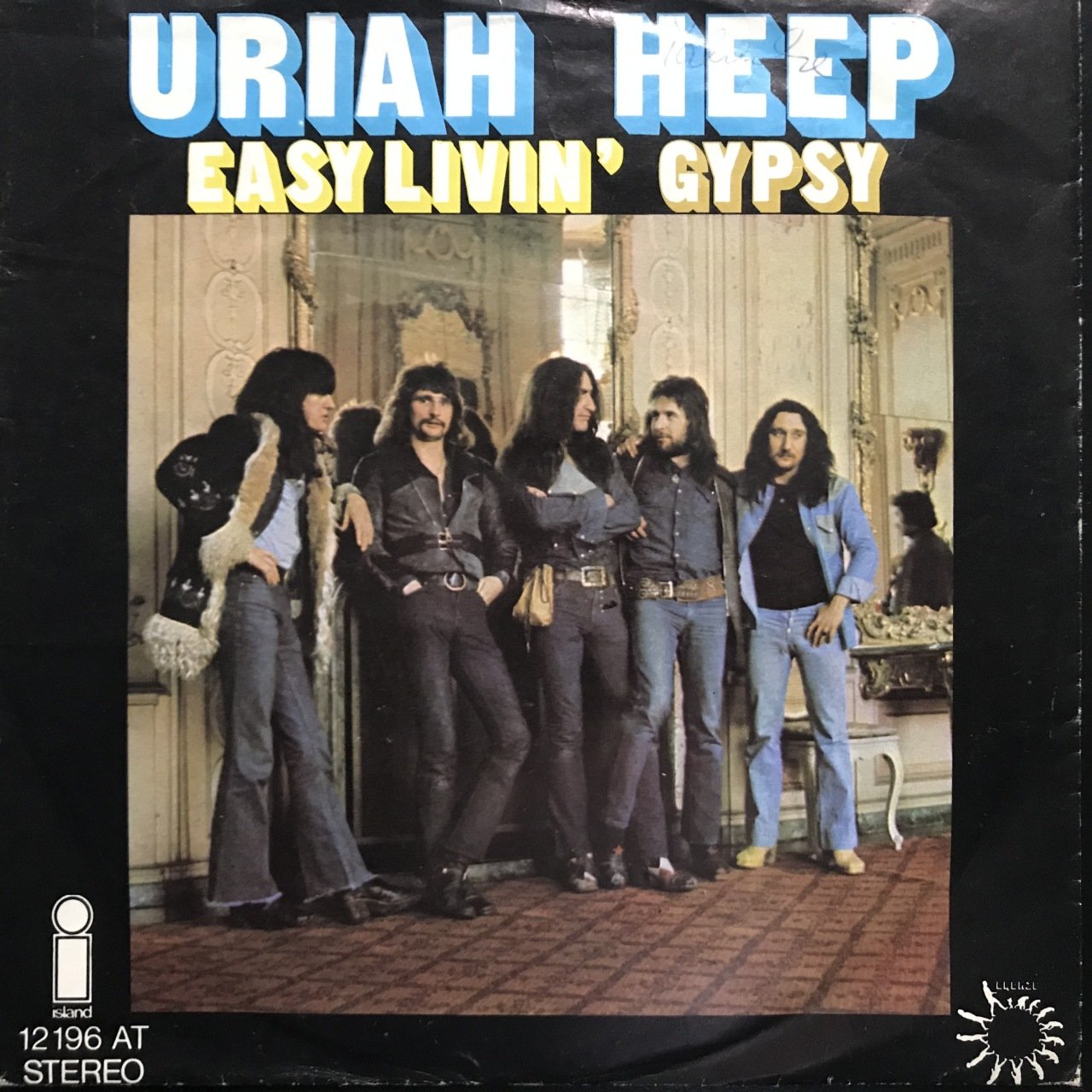 Uriah Heep Easy Livin 45lik Plak