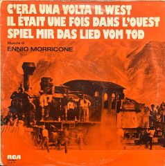 Ennio Morricone C'era Una Volta IL West Soundtrack LP Plak