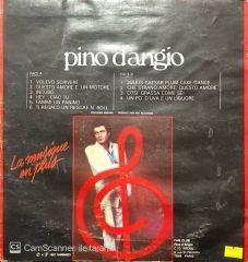 Pino Dangio Ti Regalo Della Musica LP Plak
