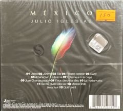 Julio Iglesias Mexico Açılmamış Jelatininde CD