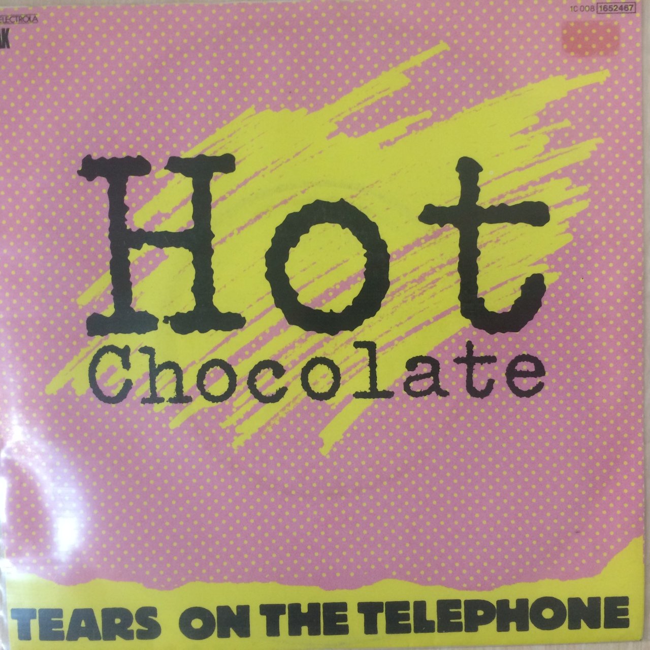 hot Chocolate Tears On The Telephone 45lik Plak