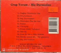 Grup Yorum Hiç Durmadan CD