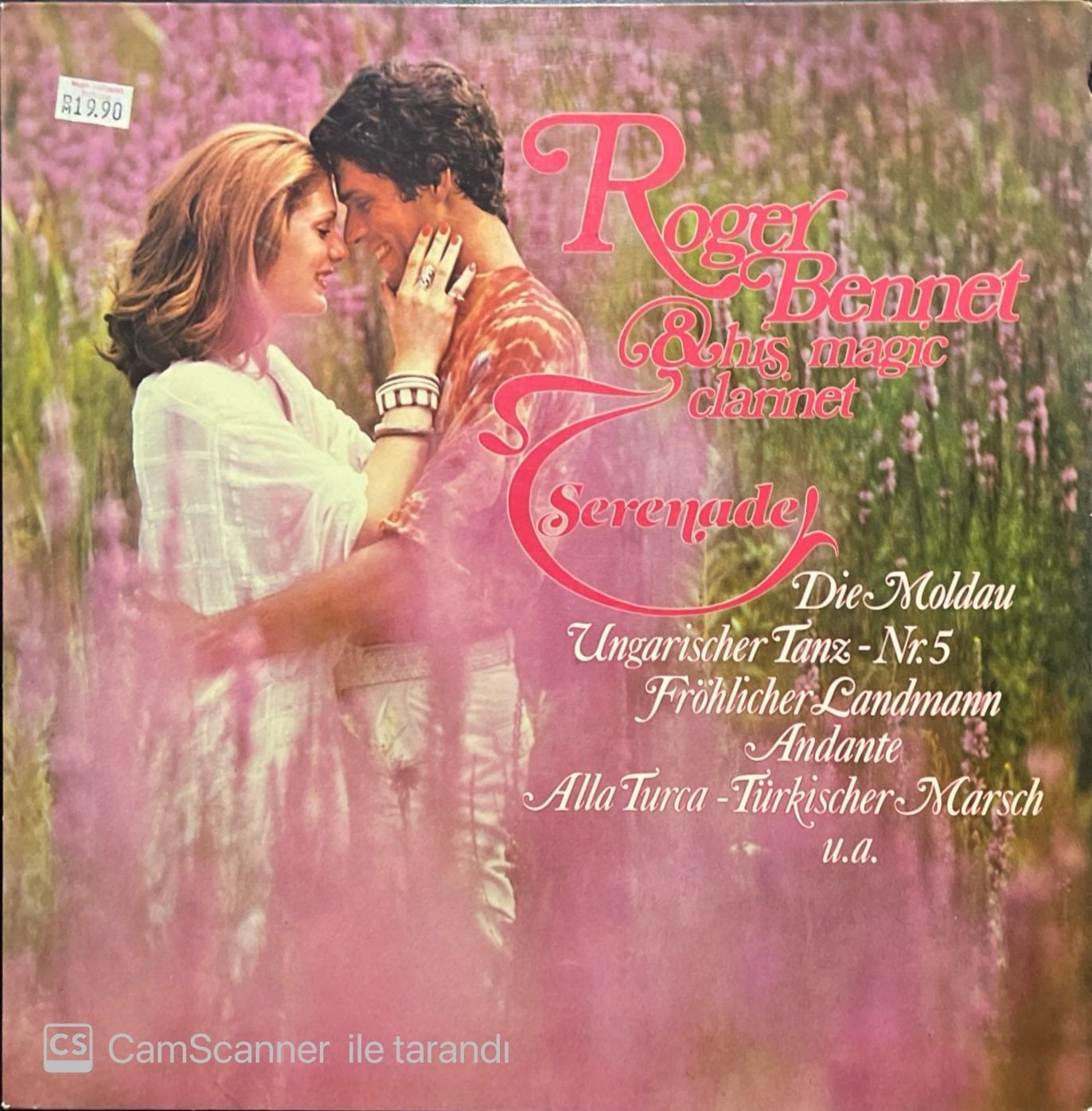 Robert Bennet & His Magic Clarinet Serenade LP Plak