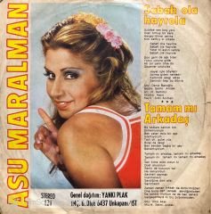 Asu Maralman Sabah Ola Hayrola 45lik plak