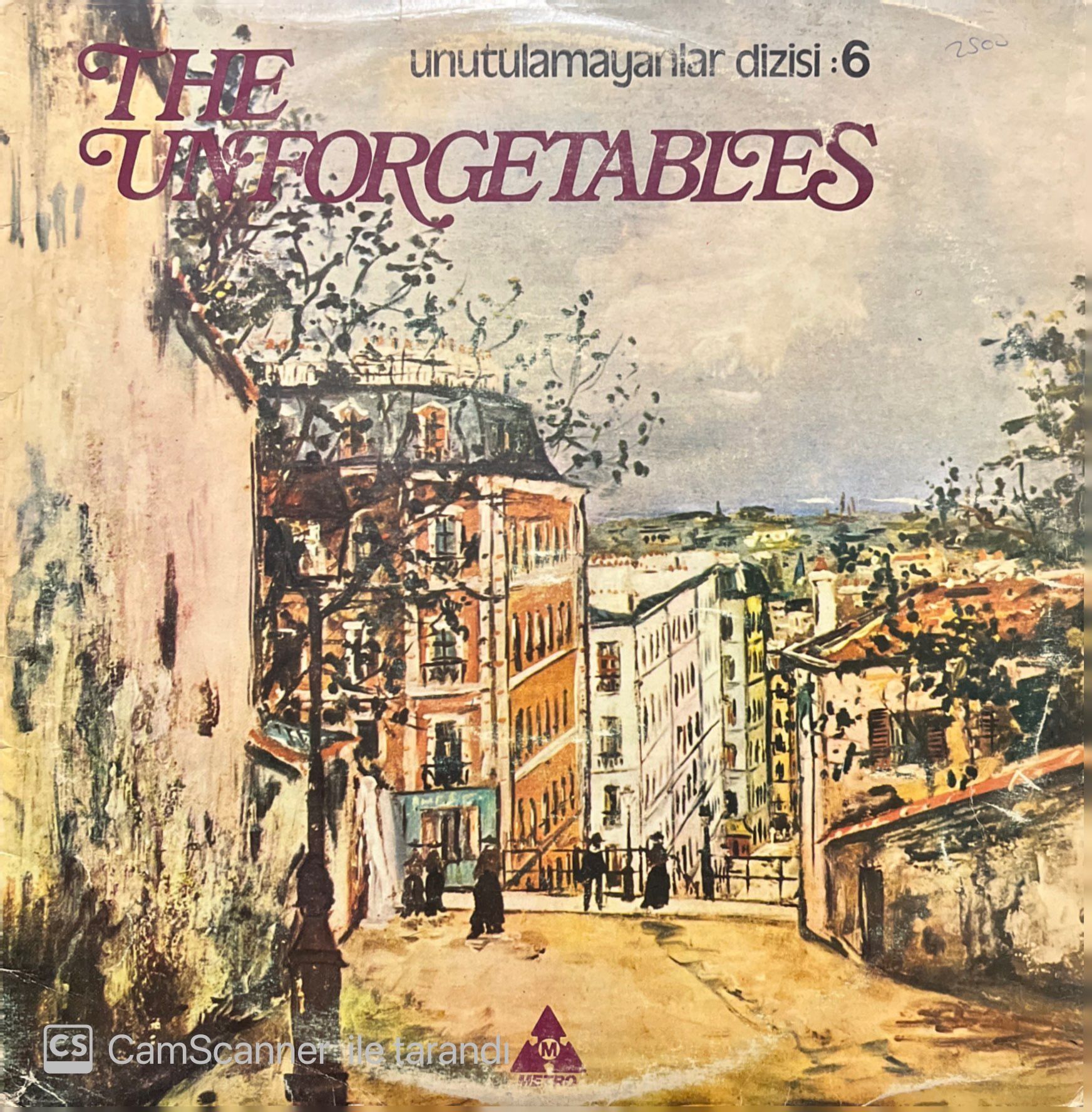 The Unforgetables 6 LP Plak