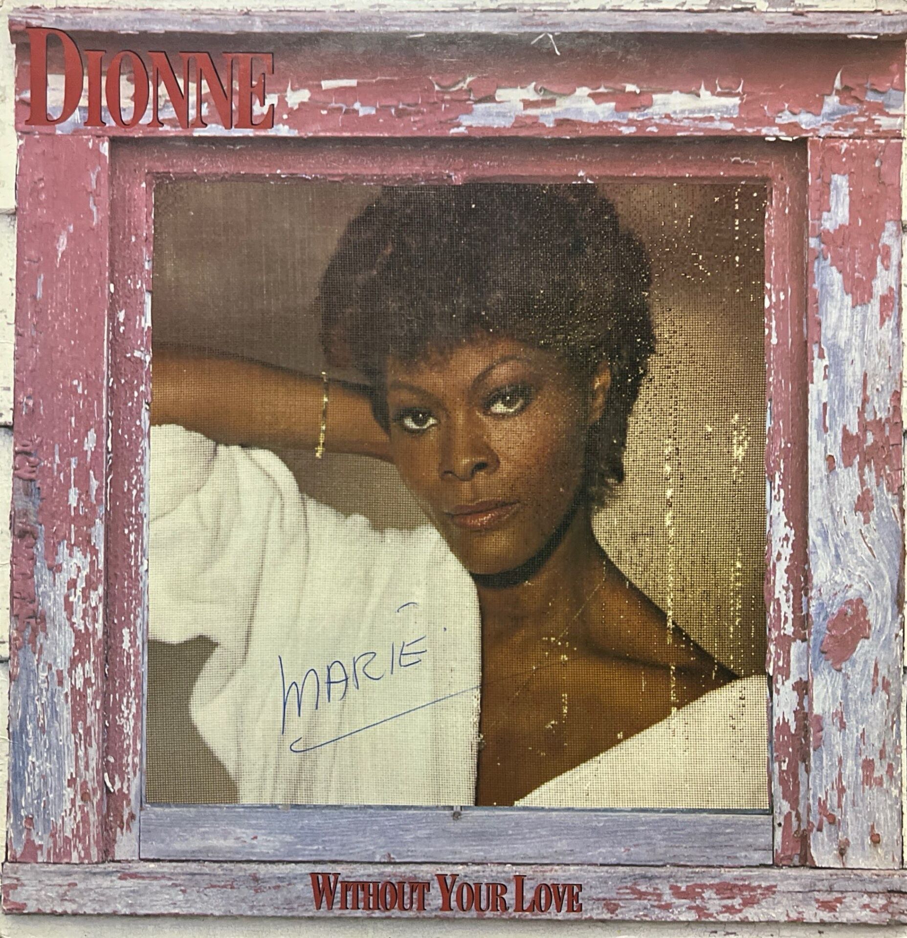 Dionne Warwick Without Your Love LP Plak