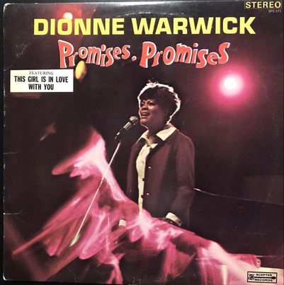 Dionne Warwick Promises Promises LP Plak