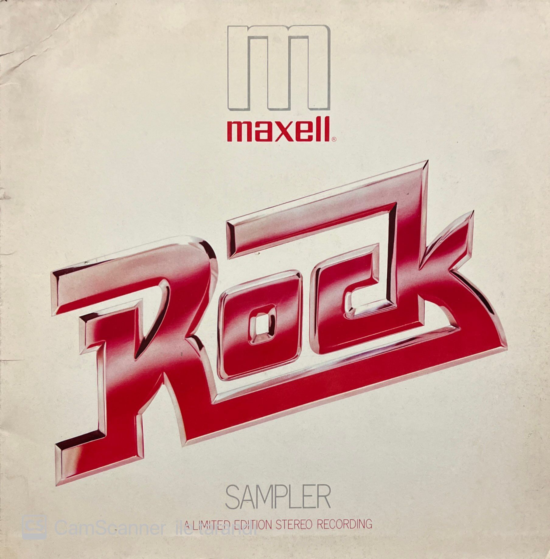 Maxell Rock Sampler LP Plak