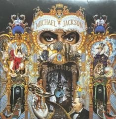 Michael Jackson Dangerous Doubl LP Plak