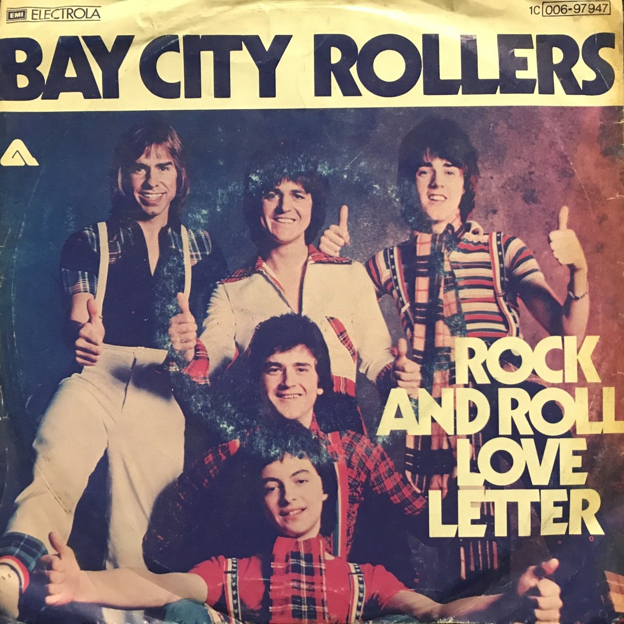 Bay City Rollers Rock And Roll Love Letter 45lik Plak