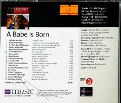 A Babe İs Born CD