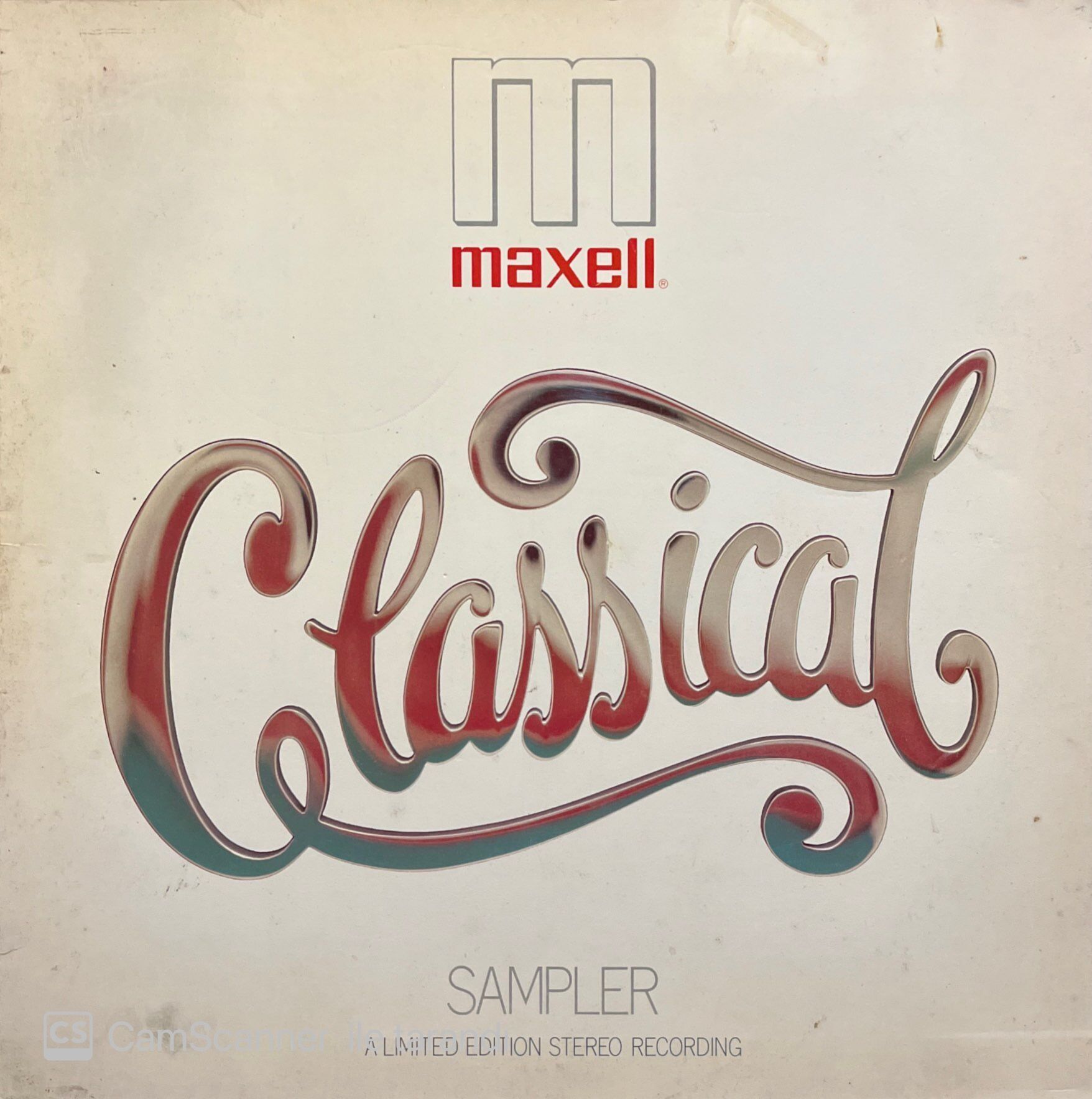 Maxell Classical Sampler LP Plak