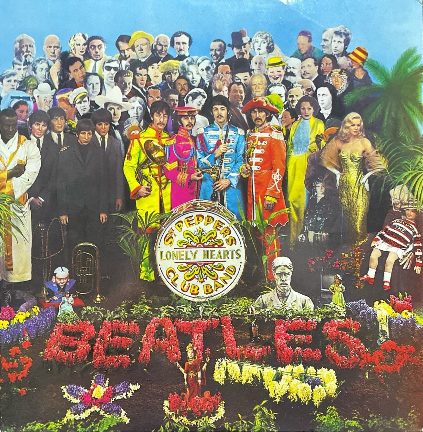 The Beatles Sgt Pepper's Lonely Hearts Club Band Double LP Plak