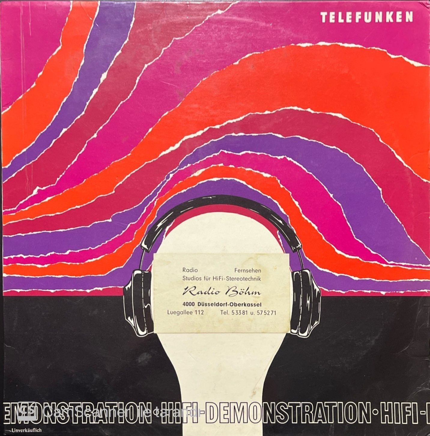 Telefunken Hi-Fi Demonstration LP Plak