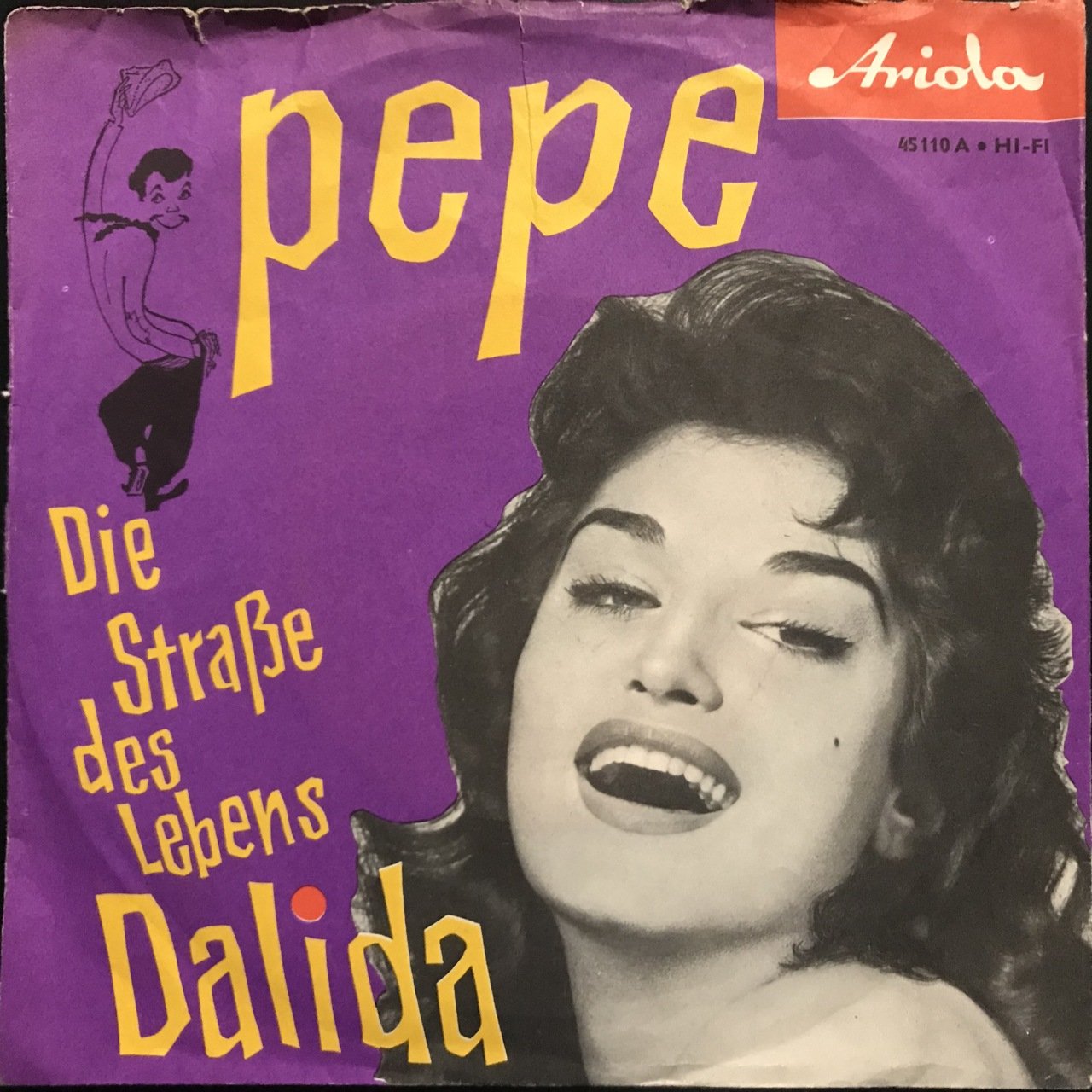 Dalida Pepe 45lik Plak