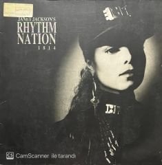 Janet Jackson's Rhythm Nation 1814 LP Plak