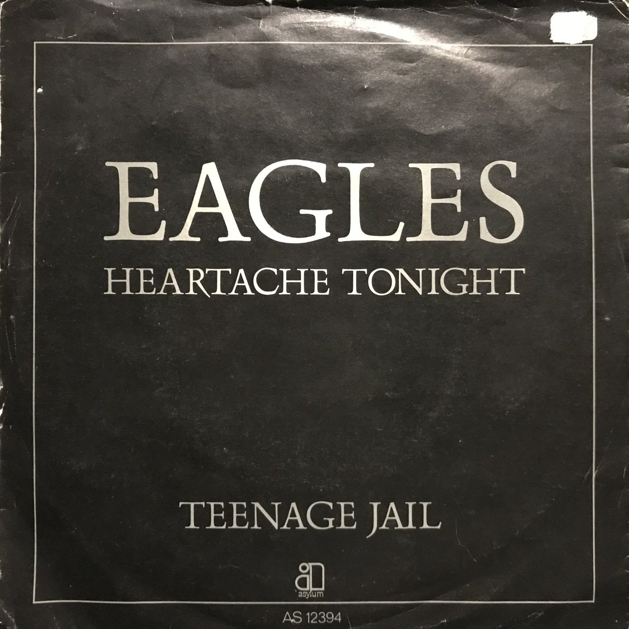 Eagles Heartache Tonight 45lik Plak