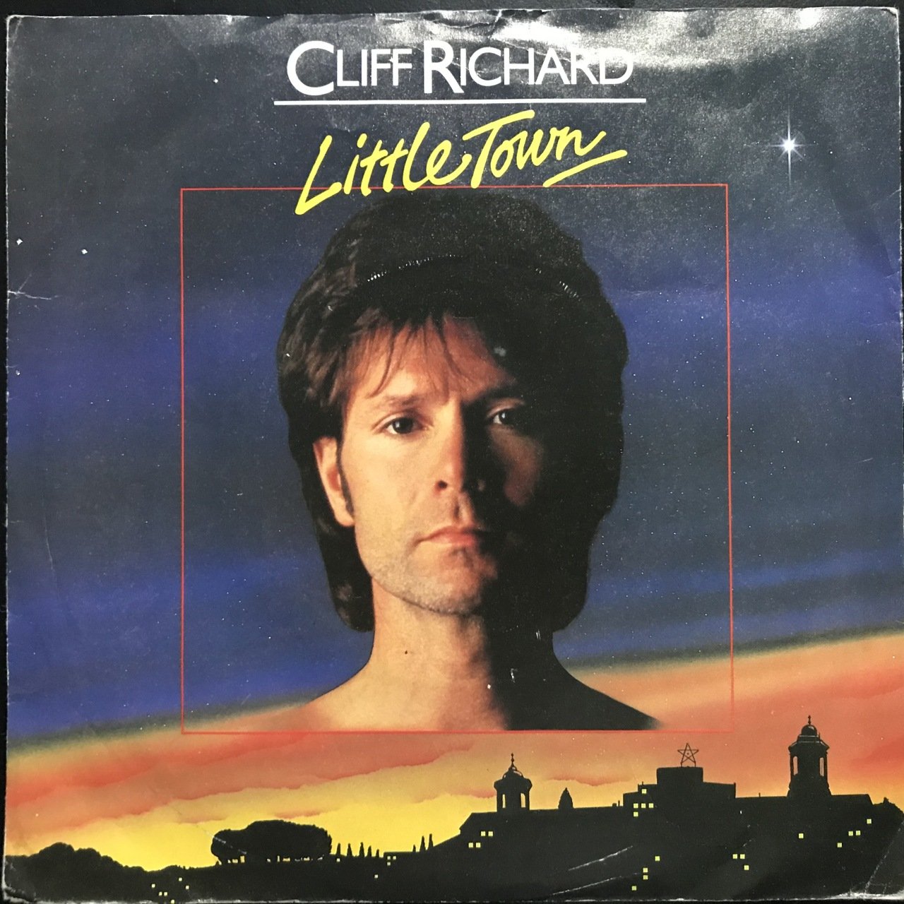 Cliff Richard Litle Town 45lik Plak