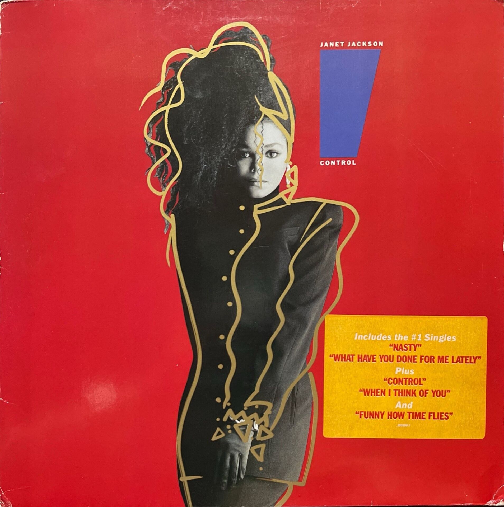 Janet Jackson Control LP Plak