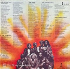 Bob Marley And The Wailers Uprising LP Plak