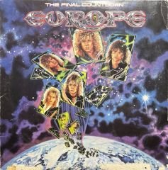 Europe The Final Countdown LP Plak
