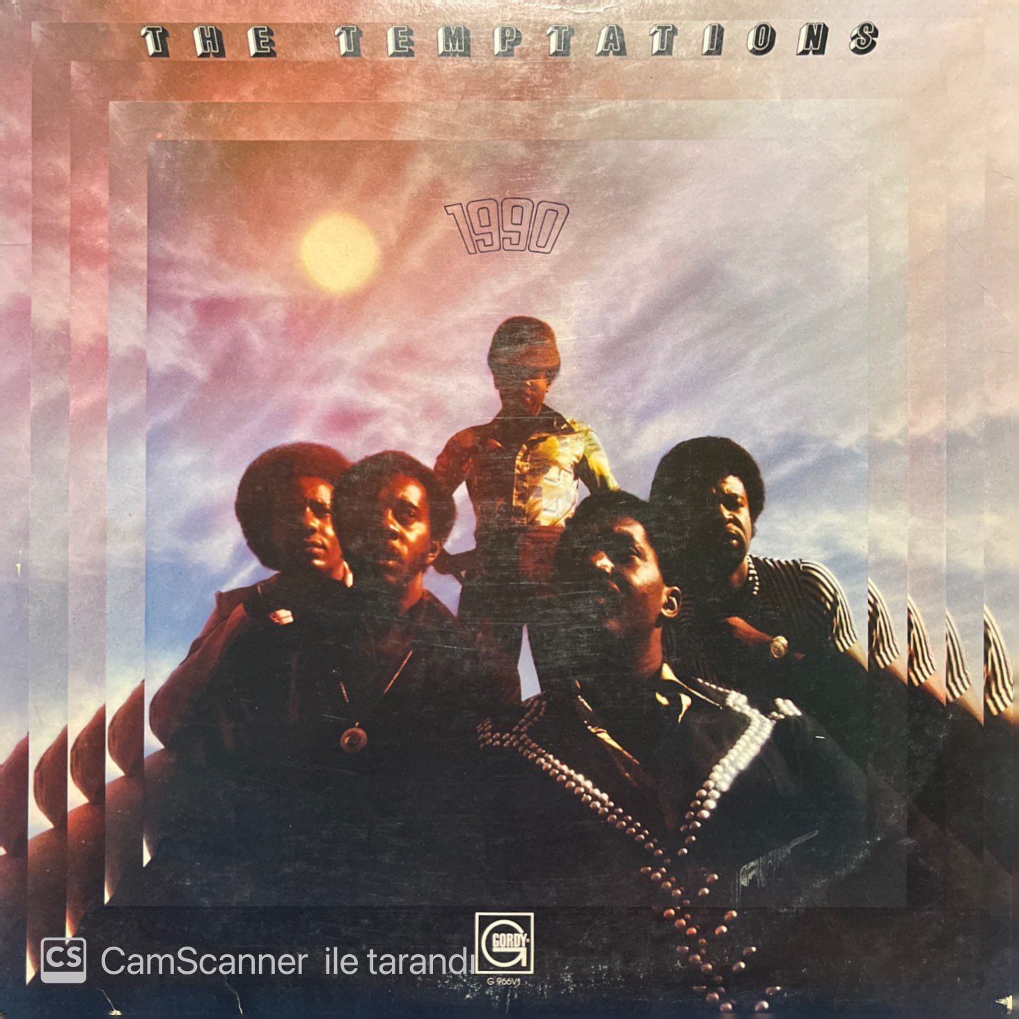The Temptations 1990 LP Plak