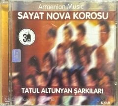 Sayat Nova Korosu Armenian Music Tatul Altunyan Şarkıları CD