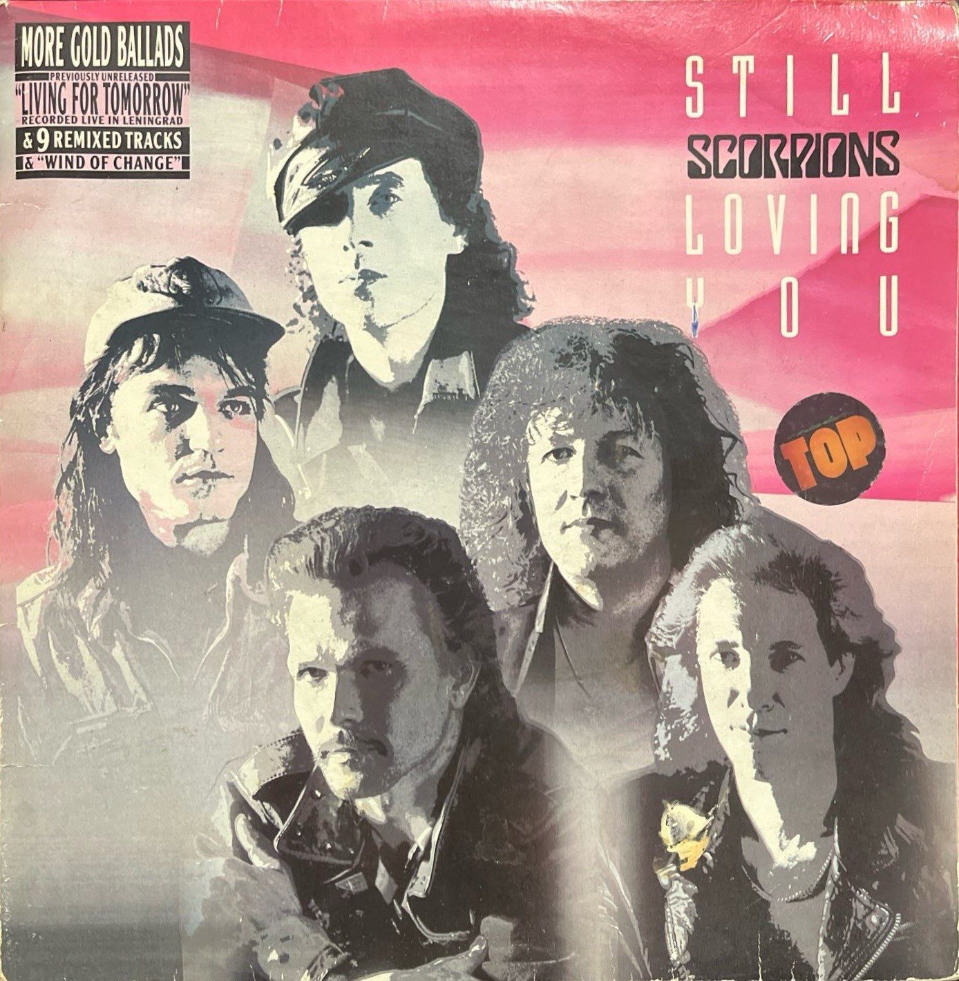 Scorpions Still Loving You LP Plak