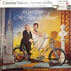 Caterina Valente Werner Müller Konzert Für Frack Und Petticoat Klasik LP Plak