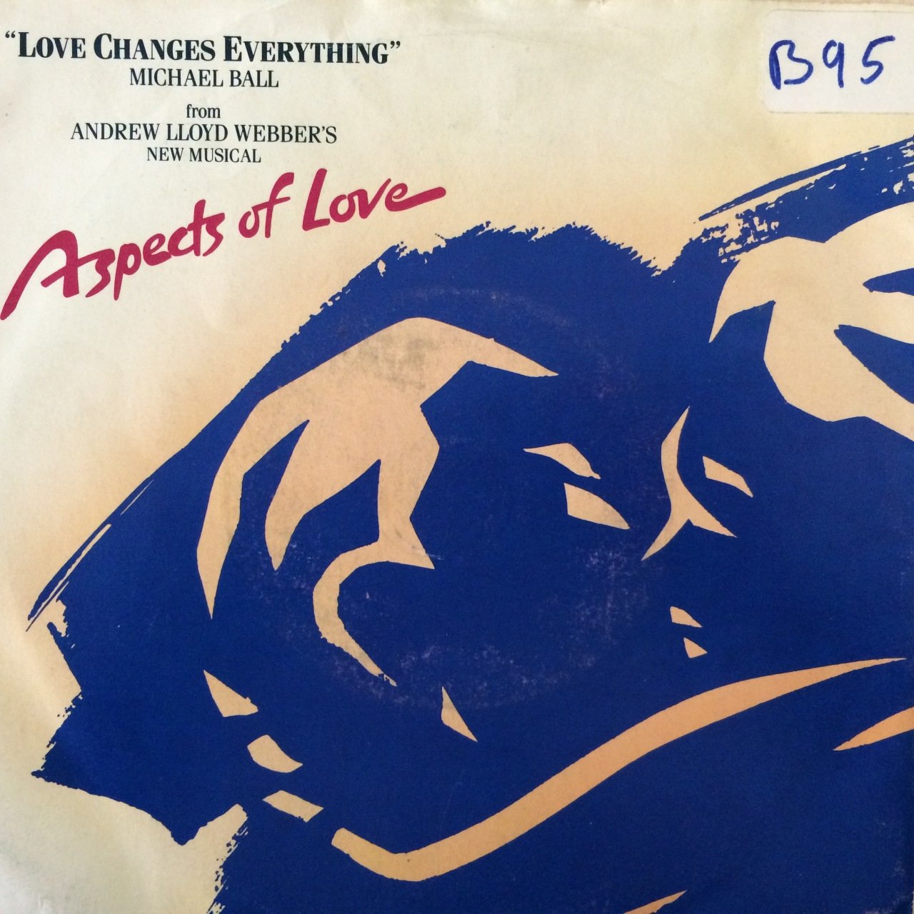 Michael Ball Love Changes Everything 45lik Plak