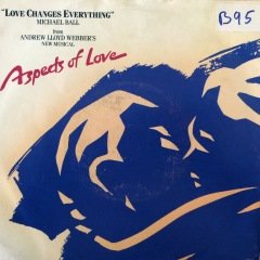 Michael Ball Love Changes Everything 45lik Plak